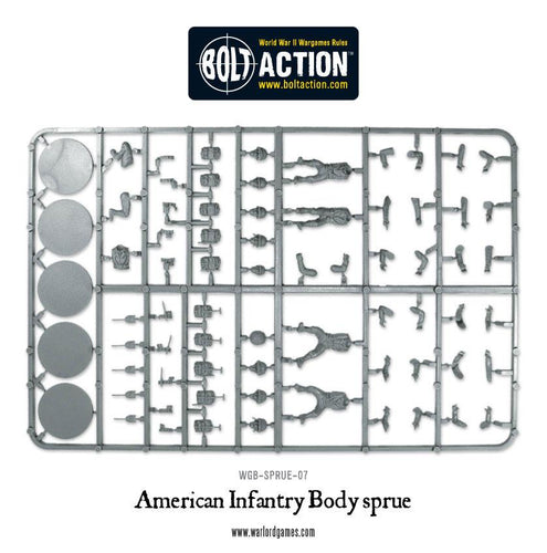 Warlord Games US Infantry Sprue